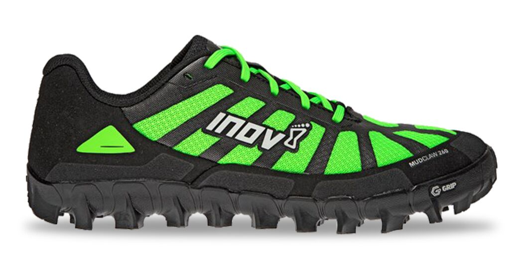 Inov-8 Mudclaw G 260 V2 Mens Trail Running Shoes Black/Green Philippines 56902PSKD